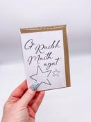 Go Raibh Maith Agat Card – Irish Thank You Card