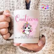 Cunticorn Mug | Funny Rude Unicorn Mug image