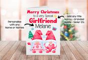 Personalised Christmas Card - Gnomes image