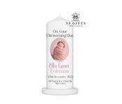 Christening Candle Ireland - Farmland Collection - Photo