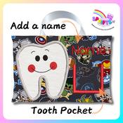 Personalised Super Hero Tooth Fairy Pillow Ireland
