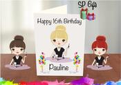 16th Birthday Card image