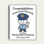 Personalised Garda Passing Out Ceremony Notebook – Ireland 2025