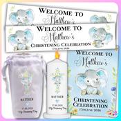 Personalised Christening Bundle for Boys | Little Blessings Design