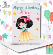 Princess I Birthday Card image