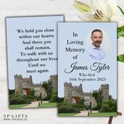 Personalised Malahide Castle Memorial Wallet Card - Ireland