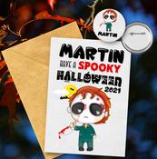 Freddie Card &amp; Badge Set image