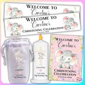 Personalised Christening Bundle for Girls | Little Blessings Design