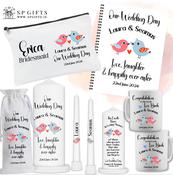 Happily Ever After Birds Wedding Unity Candle set &amp; Matching Bundle