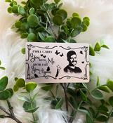Memorial Personalised Custom Aluminium Wallet Card - I will carry you with me