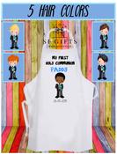 Personalised Communion Boys Apron image