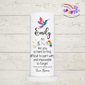 SNA Thank you Candle - Rainbows