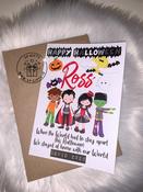 Personalised Halloween card image