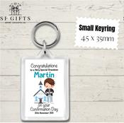Confirmation Keyring - Boy image
