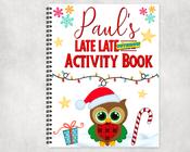 Toy Show Activity book - Owl  Design image