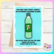 Funny Irish Mother's Day Card – The 7UP Cure – Mammy’s Magic Remedy!