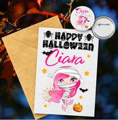 Mermaid Card &amp; Badge
