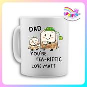 Personalised Dad You’re Tea-rific Mug