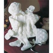 Stylecraft 4187 Knit Pattern Christening Outfit in DK