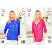 King Cole Opium Pattern 3683 Ladies Summer Sweaters