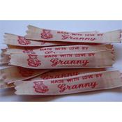 4 x Made With Love By Granny labels image