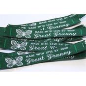 4 x Made With Love By Your Great Granny labels