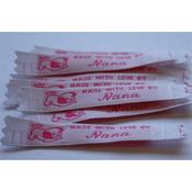 4 x Made With Love By Nana labels (Pink Puppy)