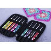 Crochet Hook Set in Zip Case: Soft Grip: Pack of 9 sizes MILWARD image