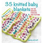 35 Knitted Baby Blankets Book - For the Nursery, Stroller &amp; Playtime image