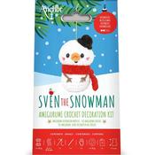 Amigurumi Christmas Decoration Kit: Sven the Snowman