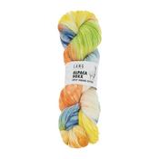 Lang Alpaca Soxx 4Ply 4 Ply Hand Dyed #0003 Orange/Blue mix