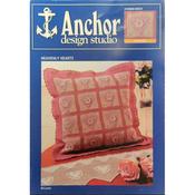 Crochet Pattern #00024 Heavenly Hearts Cushion image
