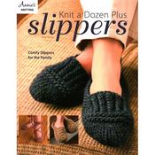 Annies Knitting Knit a Dozen Plus Slippers - Cosy Slippers for the Family (Annies Book 121049) image