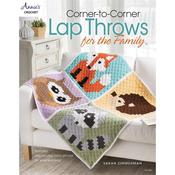 Crochet Corner-to-Corner Lap Throws for the Family - Annies Book 871626