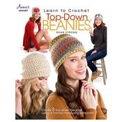Crochet Learn to Crochet Top-Down Beanies Book - Annies 871784