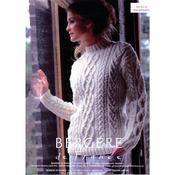 Bergere de France 312.16 Aran Crew Neck Sweater image