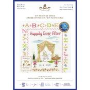 DMC Cross Stitch Sampler Kit - Happily Ever After image