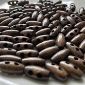 Dark Brown (15mm) Toggle Button