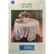 Crochet Pattern #CCL025 Daffodil Tablecloth image