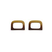 Circulo Gradient Wooden Strap 12x9 cm