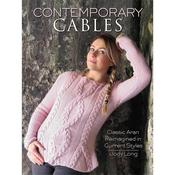 Contemporary Cables Book - Classic Aran Reimagined in Current Styles by Jody Long  (128 Pages)