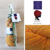 Atlantic Coast Yarns Shannon Cashmerino &amp; Silk Double Knitting Beanie Hat Kit - 9750