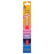 5mm Pony Easy Grip Crochet Hook (Flat)