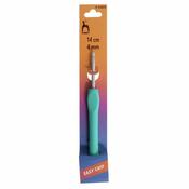 4mm Pony Easy Grip Crochet Hook (Flat)