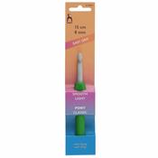 8mm Pony Easy Grip Crochet Hook (Flat)