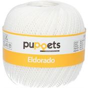 Puppets Eldorado 100% Crochet Cotton Thread No. 10 White (7001) image