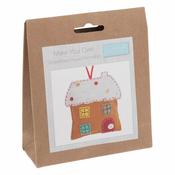Trimits Felt Gingerbread House Decoration Kit image