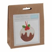 Trimits Felt Christmas Pudding Decoration Kit