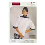 Forsell Knitting Machine Pattern M25 Ladies Machine Knitted Overtop in 4 Ply