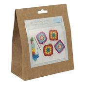 My First Crochet Kit - Granny Squares - Childrens' pack